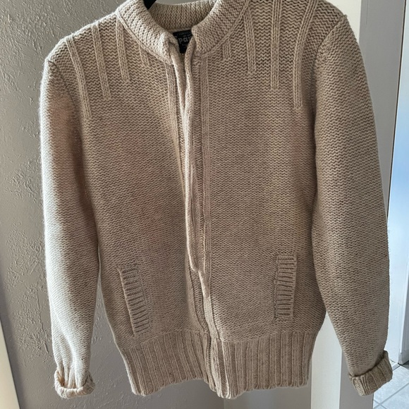 Vintage pure wool zip sweater - Picture 5 of 8